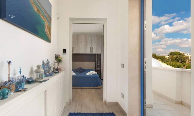 Porto Cesareo House | Double View at 1282 B&B Dreams and Delights: Family Friendly