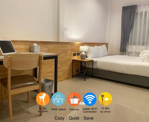 Chalong Apartment | Discover B House Phuket @Chalong - Rated 9.5 by Guests