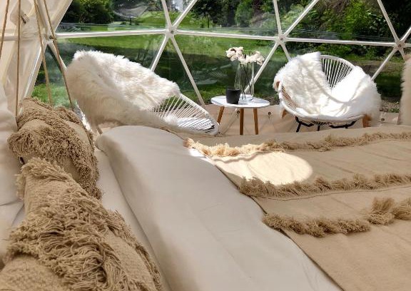 Frauendorf Other | Cozy Dome Retreat with Pool Near Dresden for Families