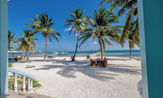 San Pedro Condo | Beachside Getaway with Pool, Ocean Views, and More!