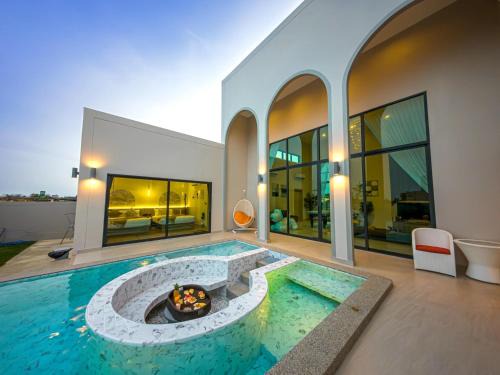 Cha-am Villa | Relax at Baan Charoenjai Poolvilla with Ocean Views
