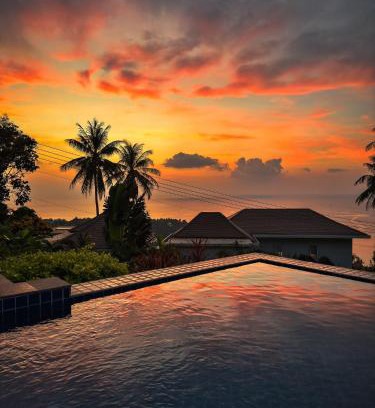Ko Pha-ngan Villa | Experience Baan Chom Chan: Oceanfront Paradise with Pool