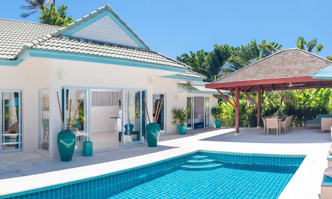 Hua Thanon Villa | Relax at Baan Khwam Rak: Ocean View & Private Pool Retreat
