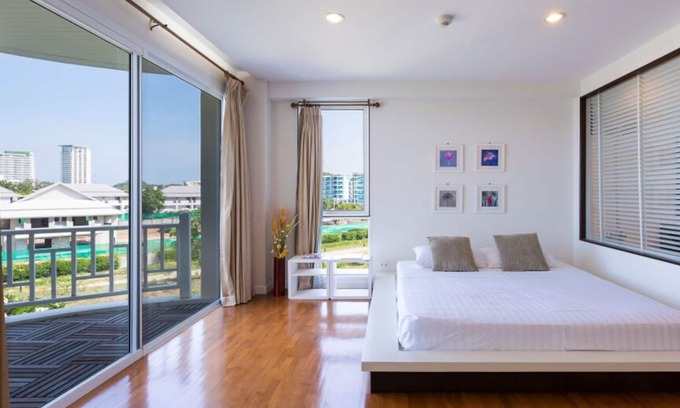 Khao Takiab Apartment | Relaxing Baan PooLom 2-Bedroom Apt with Ocean View