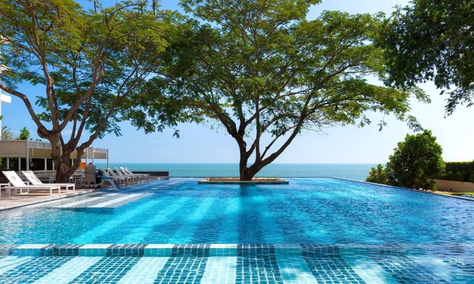 Hua Hin Apartment | Relaxing Baan SanKraam 2BR Apt with Pool & Ocean Views