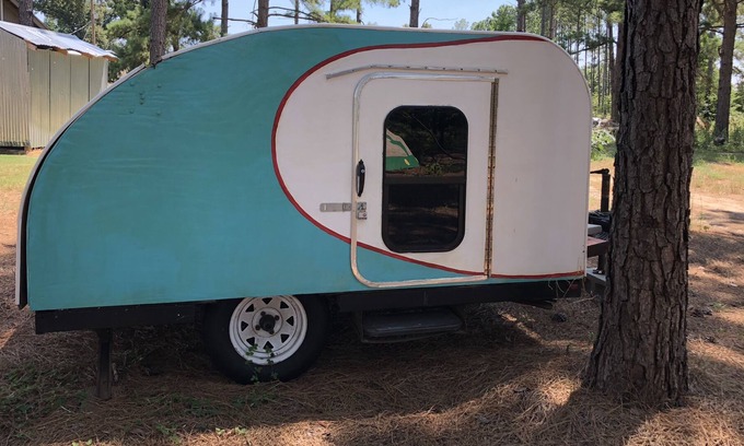 Hawkins House | Baby Girl, comfy Teardrop RV