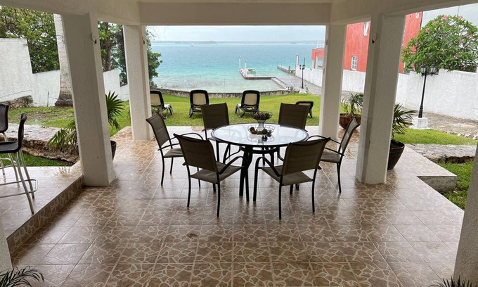 Bacalar House | Discover Bacalar Casa Azul: Private Lakefront Retreat