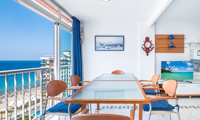 Benidorm Apartment | Oceanfront Bacana 14-5 Apartment near Levante Beach