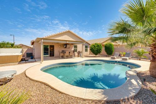 San Tan Valley House | Relaxing San Tan Valley Escape with Pool and Hot Tub