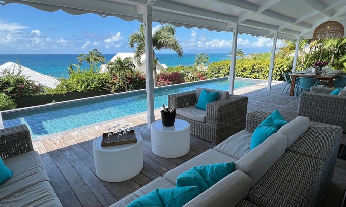 Grande-Terre House | Bagataye Villa - Breathtaking Ocean View & Family-Friendly Amenities