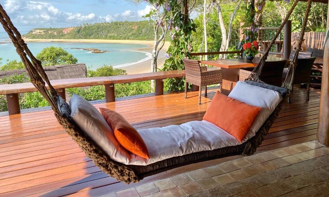 Curuipe House | Beachfront Bahia Beach House: 10/10 Rated with Pool & Ocean View