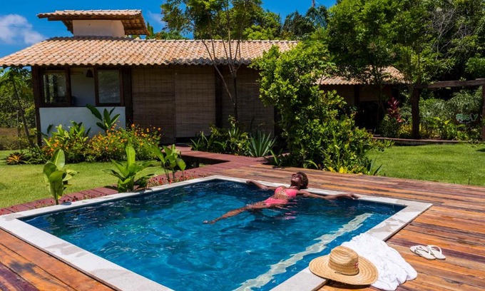 Barra Grande Cabin | Ocean View Flow Beach House - Pet-Friendly Retreat