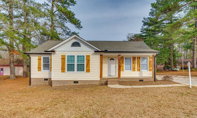 Bailey House | Pet-Friendly Bailey Vacation Rental, Near Downtown Wilson