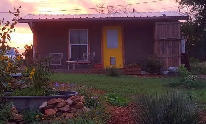 Marble Falls House | Experience Bait House: Rustic Tiny Retreat with Pool Access