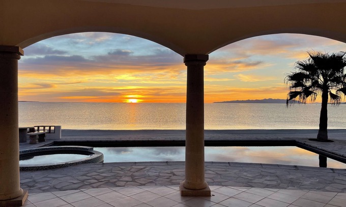 Punta Chivato House | Relaxing Baja Pool Beach House with Ocean Views & Amenities
