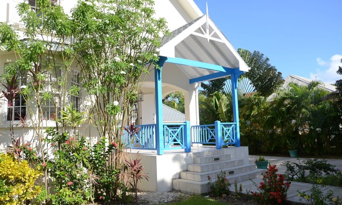 Worthing Villa | Discover Bajan Blue Caribbean Villa with Ocean Views