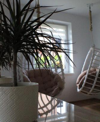 Wilkasy Apartment | Discover Bajka Anity: Pet-Friendly Haven with Pool Access