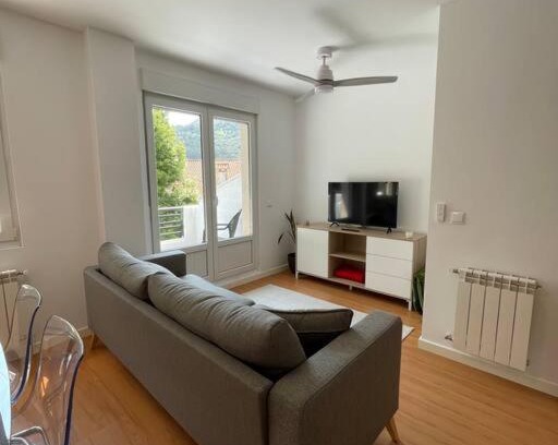 Limpias Apartment | Relaxing Stay at Bajo con Terraza by the Asón River