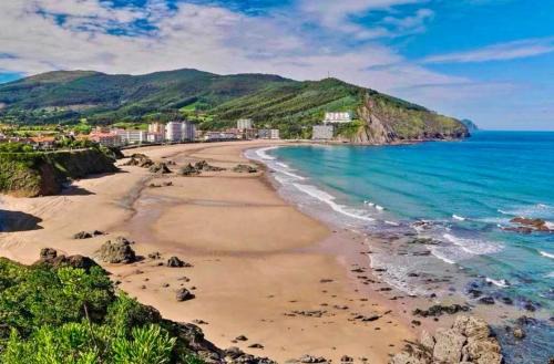 Bakio Apartment | Experience Bakio Beach with Oceanfront Views and Garage