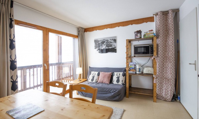 Termignon Apartment | Cozy Balcons B 024 in Vanoise National Park – Family-Friendly