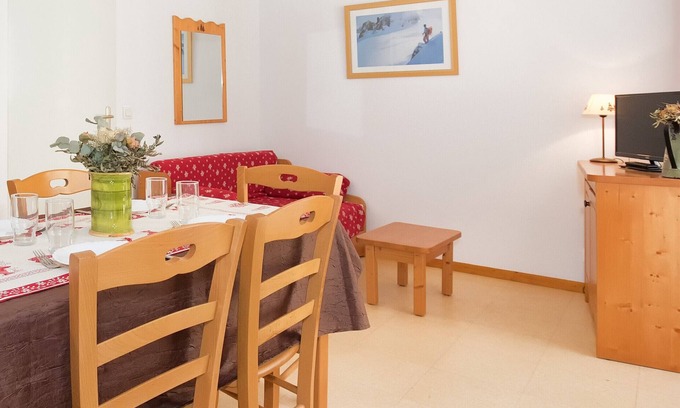 Termignon Apartment | Cozy Balcons C 031 - Ideal for Families & Pet Lovers