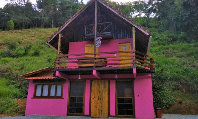 Sao Pedro da Serra Cabin | Explore Bangalô Boa Ventura: Pet-Friendly Getaway Rated 9.1