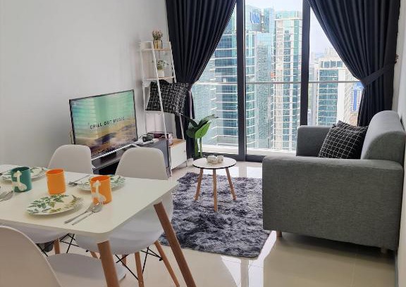 Kampung Kerinchi Apartment | Relaxing Bangsar South Apartment with Oceanfront Views