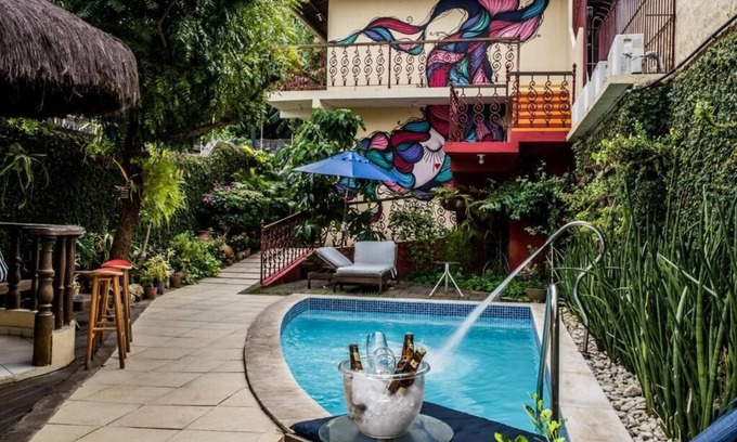 Olinda Historical Center Hotel | Relaxing Baobá Pousada e SPA with Pool and Spa Amenities