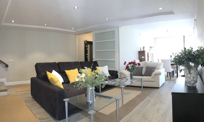 es Bacares Ski Chalet | Beachfront Alcudia Dream House with Spa and Ocean Views