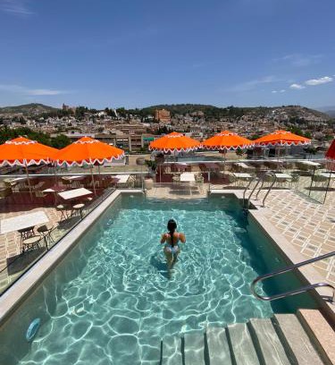 Granada City Center Hotel | Elegant Barceló Carmen Granada with Pool and Ocean View