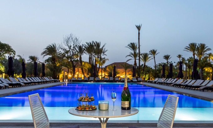Annakhil Hotel | Elegant Barcelo Palmeraie: 5-Star Retreat with Spa & Pool