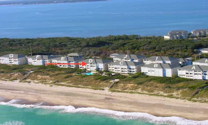 Indian Beach Condo | Barefoot Paradise: Oceanfront Retreat with Heated Pool