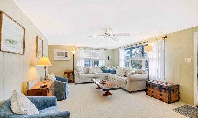 Beach Haven Cottage | Convenient Barnegat Light Duplex Steps from Ocean Beaches