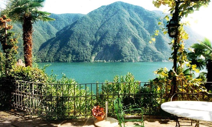 Castagnola Apartment | Elegant Barony Le Pergole Villa with Private Pool & Ocean View