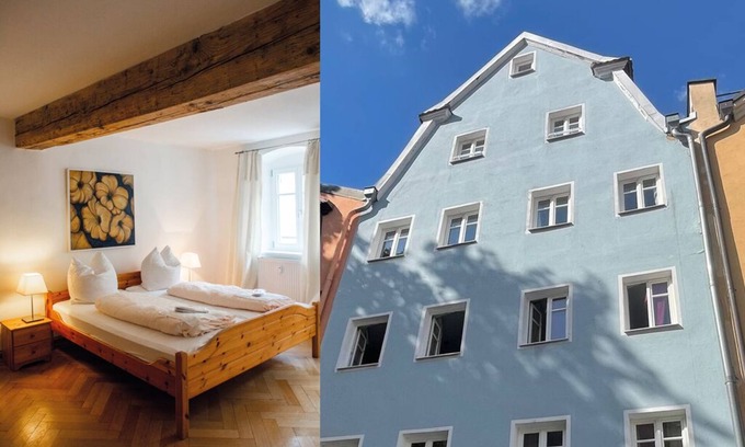 City Centre Regensburg Apartment | Elegant Walhalla 1 Apartment in Downtown - Rated 9.4/10