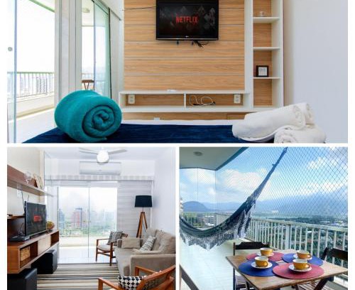 Barra da Tijuca Apartment | Requinte da Barra: Pet-Friendly Oceanfront Escape
