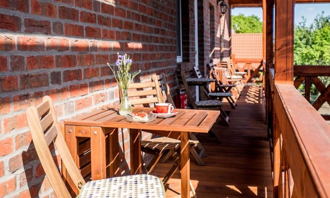 Schlepzig Apartment | Accessible Apartment Buchenhain with Ocean View Amenities