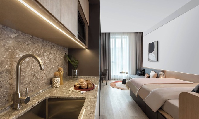 Middle Chaoyang House | Discover Sanlitun Serviced Apartment: Rated 9/10, Great Amenities