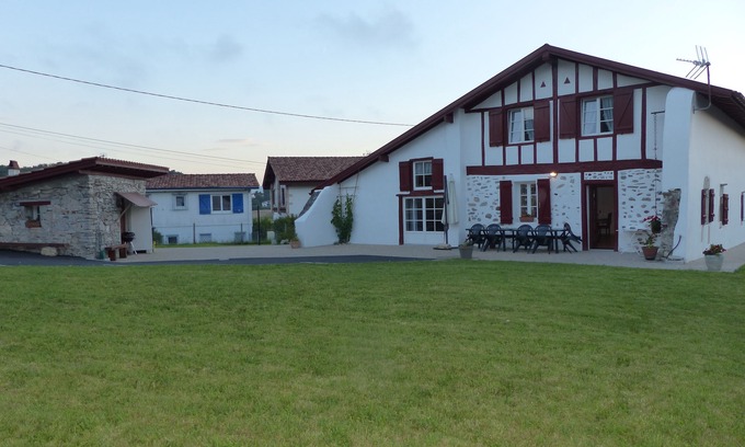 Guethary House | Inviting Basque House with Pool & Ocean Views in Guéthary