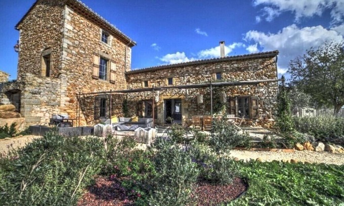 La Bastide-d'Engras House | Elegant Bastide de Charme with Pool, 15 Min from Uzès