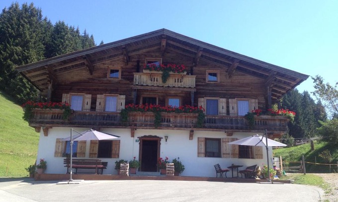 Ellmau Apartment | Family-Friendly Bauernhof Mühltalhof with Kitchen Amenities