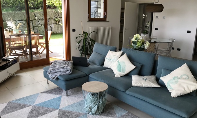 Baveno Apartment | Baveno Lake View + Private Garden + Swiming Pool + Hot Tube