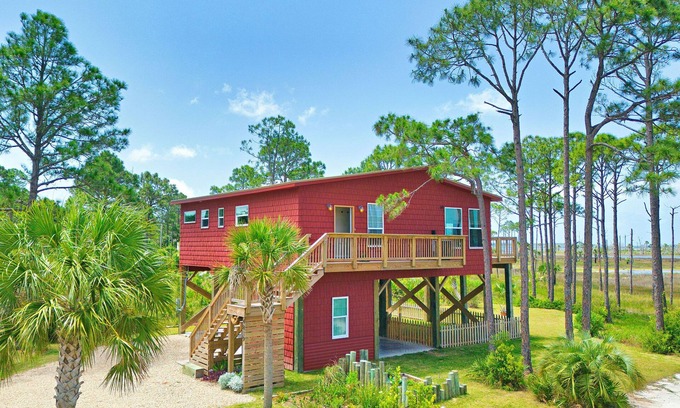 Port St. Joe House | Inviting Bayfront Home with Spa & Pet-Friendly Amenities