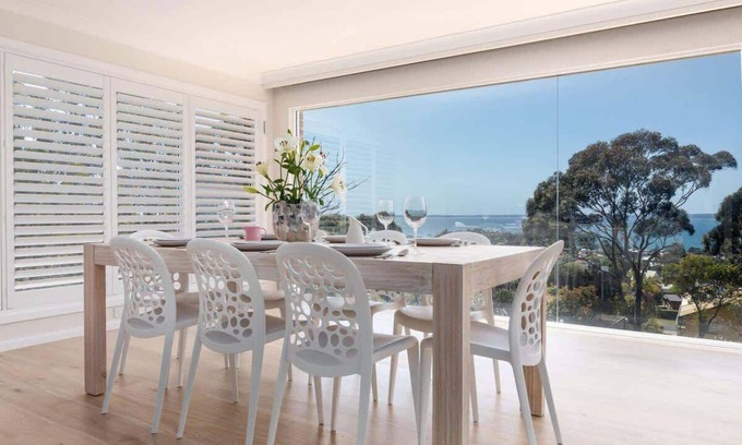 Vincentia House | Bay View 6: New Home with Breathtaking Views & Pool