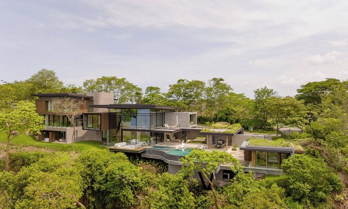 Papagayo Peninsula House | Elegant Bay-View Villa at Peninsula Papagayo with Spa