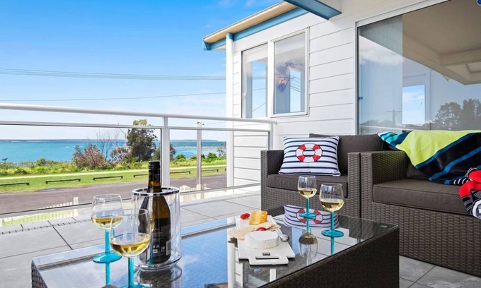 Callala Bay House | Scenic Bay Views with Pool & Pet-Friendly Amenities
