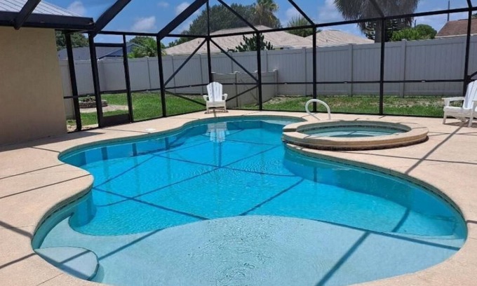 Rockledge House | Discover Bayberry Breeze: Pet Friendly Home with Private Pool