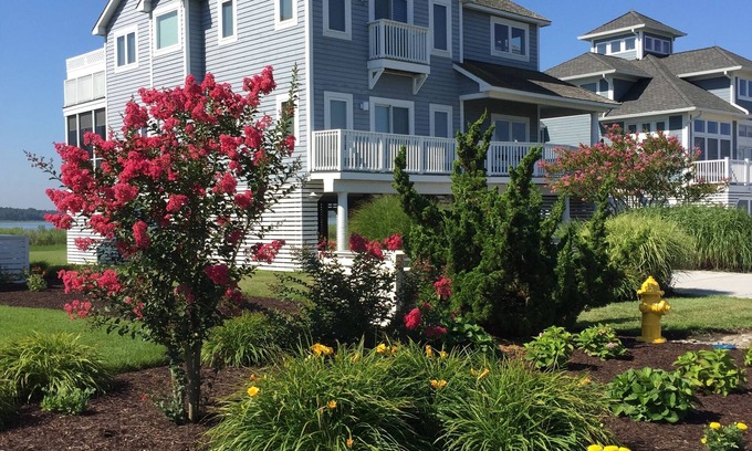 Bethany Beach House | Bayfront Oasis: Ocean Views, Pool & Spa - Guest Rated 10/10
