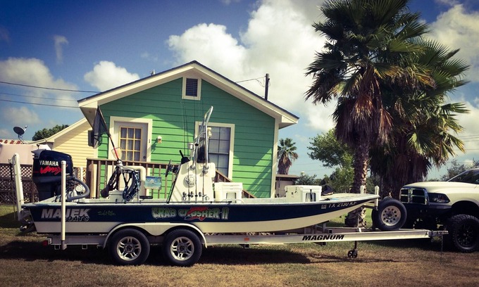 Port O Connor Cabin | Experience Bayshore Lodge: 9.8 Rated Cabin with Ocean View