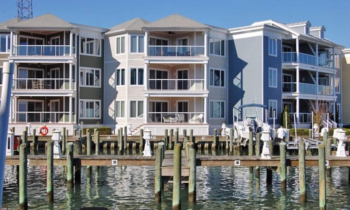 Chincoteague Villa | Waterfront Retreat at Sunset Bay Villa 105 - Guest Rated 9.4